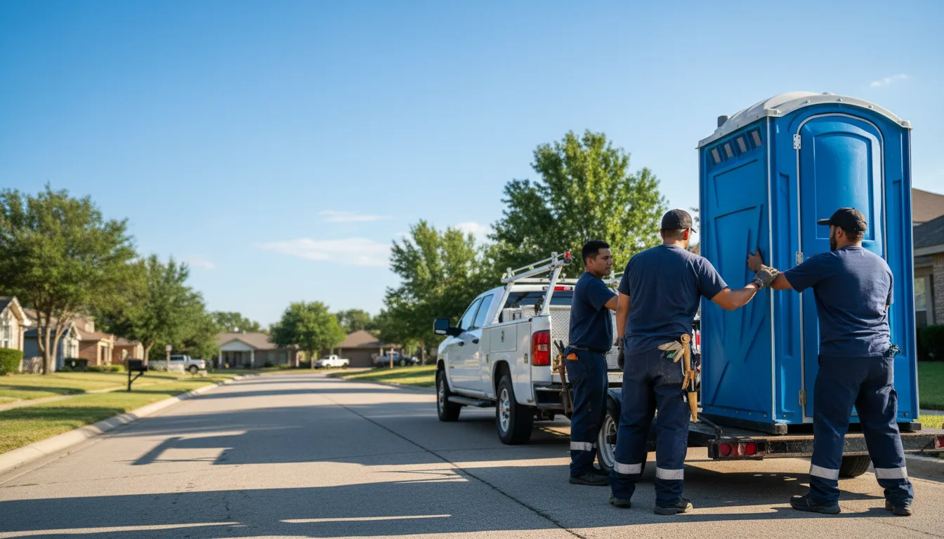 Portable Toilet Rental in Rudy, AR near me